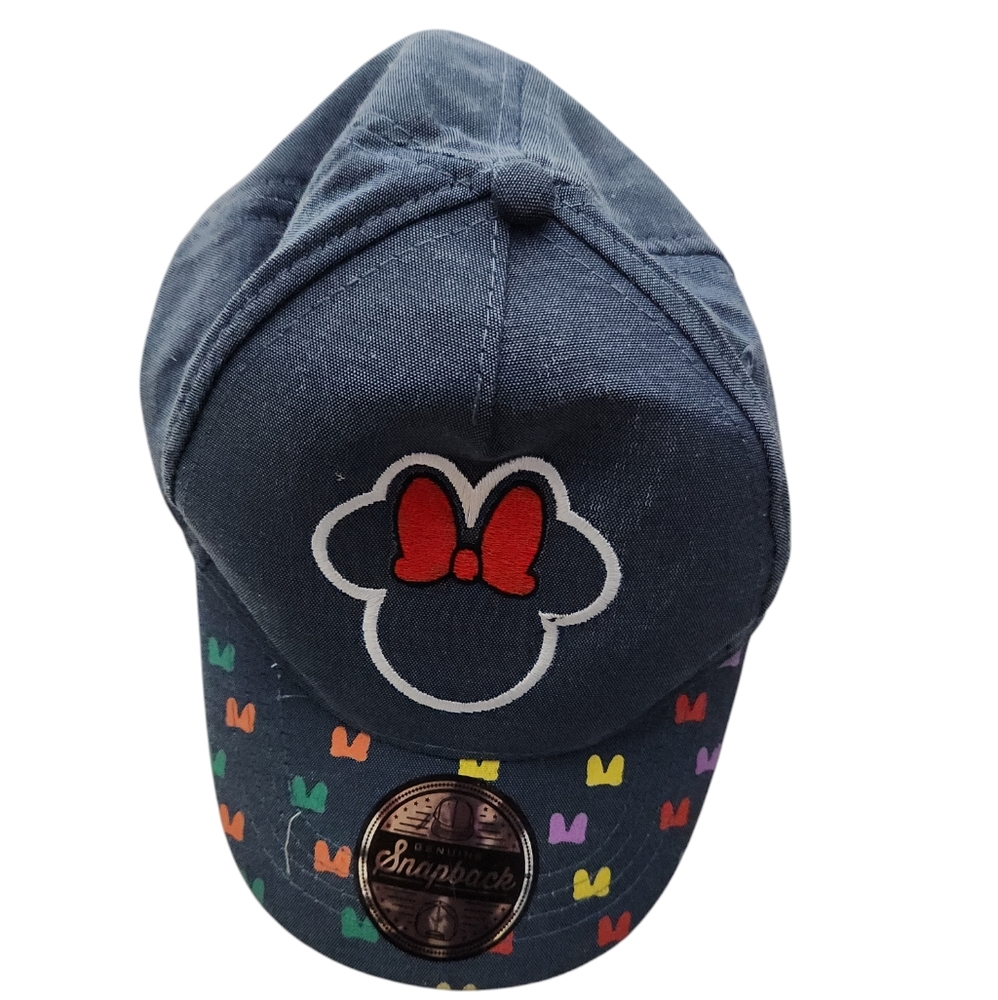 NWOT Toddler Disney Minni Mouse Snap Back Ball Cap‎